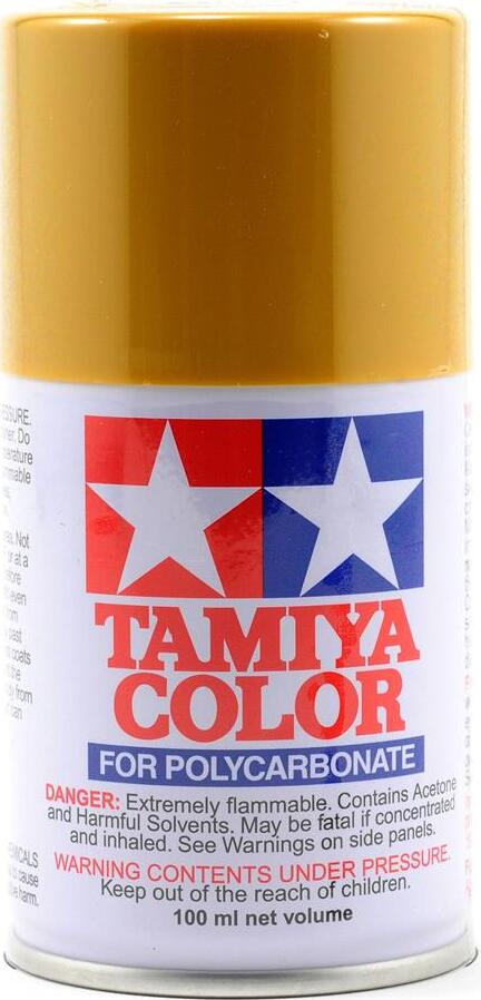 Tamiya PS-56 Mustard Yellow Lexan Spray Paint (100ml)